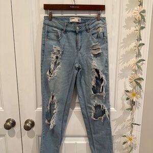 Garage Jeans - Distressed Light Wash - Size 01